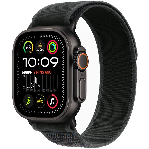 RELOGIO APPLE ULTRA 2 49MM CEL M/L MX4V3LZ/A TRAIL ANATEL BLACK/BLACK