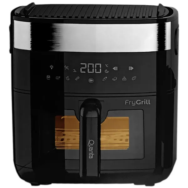 FRITADEIRA ELETRICA QUANTA QTFEG550 AIR FRYER 2EM1 5.5LTS 220V/50 PR/S