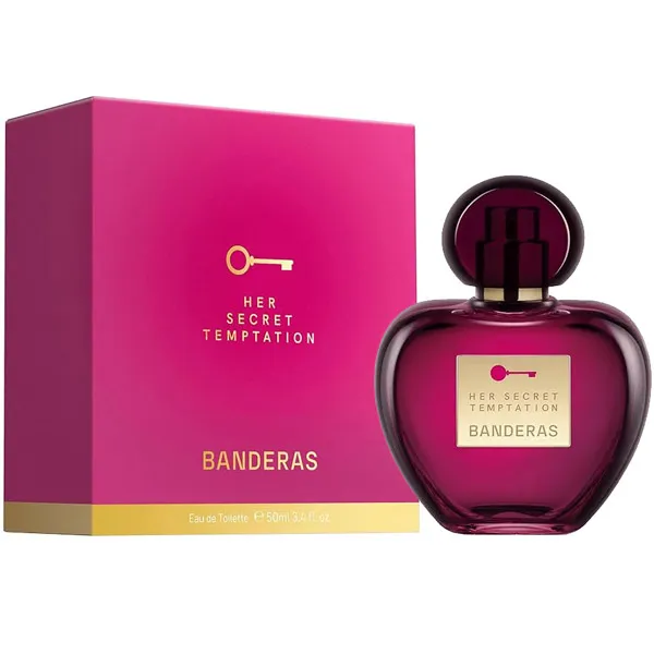 Perfume Feminino Antonio Banderas Her Secret Temptation EDT 50 ml