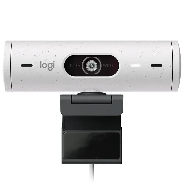 WEBCAM LOGITECH BRIO 500 USB-C FULL HD 1080P BRANCO