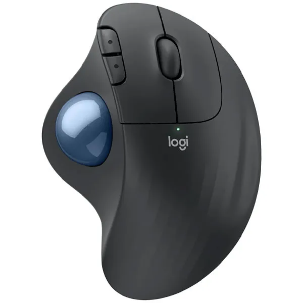MOUSE LOGITECH M575S ERGO TRACKBALL WIRELESS USB OPTICO CINZA