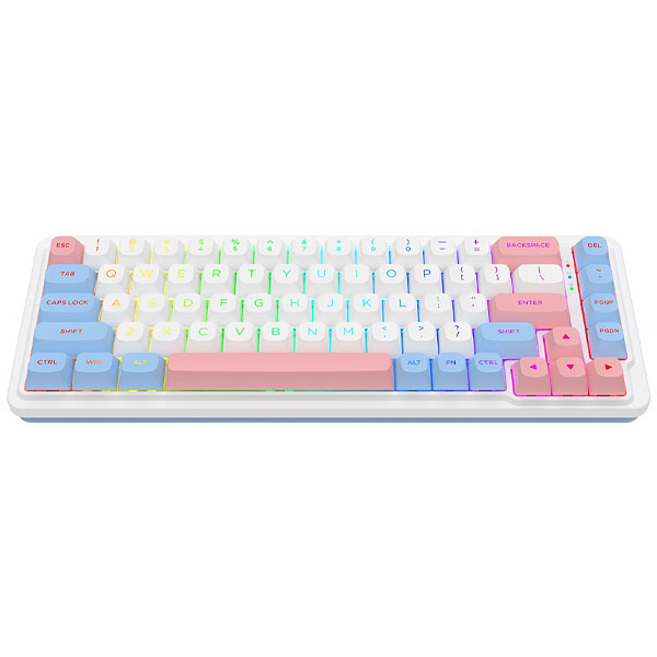 TECLADO REDRAGON K709WBP-RGB-PRO NOVA PRO USB GAMING INGLES BRANCO