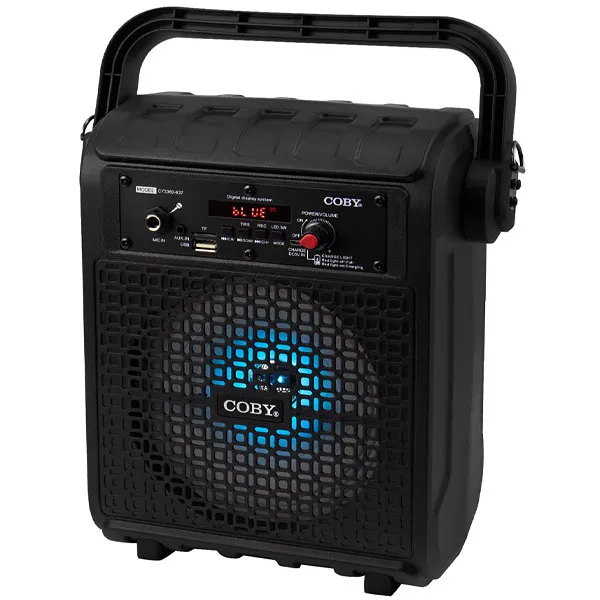 SPEAKER COBY CY3360-637 TWS BLUETOOTH USB FM 300WATTS PRETO
