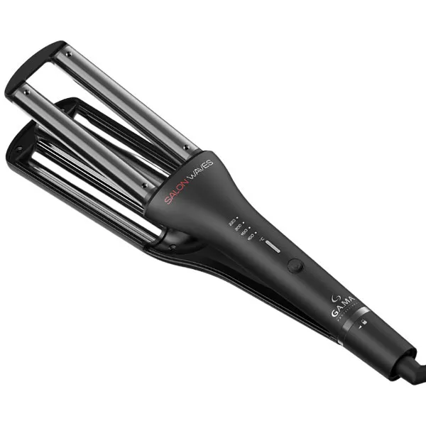 MODELADOR GAMA SALON WAVES SILK CHROME 86WATTS 2V PRETO/SILVER