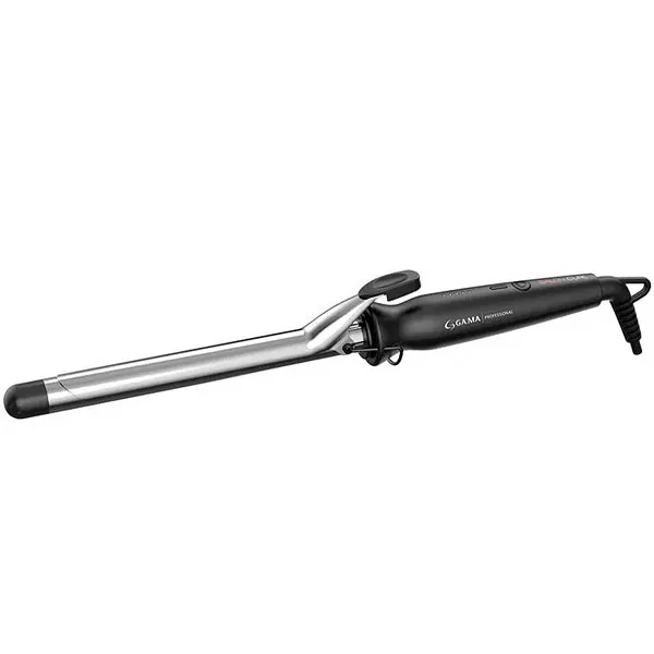 Modelador de Cabelo GAMA Salon Curl Defined de 19 mm 220 °C Bivolt - Preto/Prata
