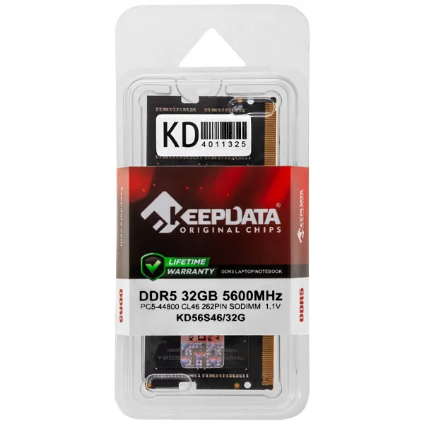 MEMORIA NB KEEPDATA DDR5 5600MHZ 32GB KD56S46/32G