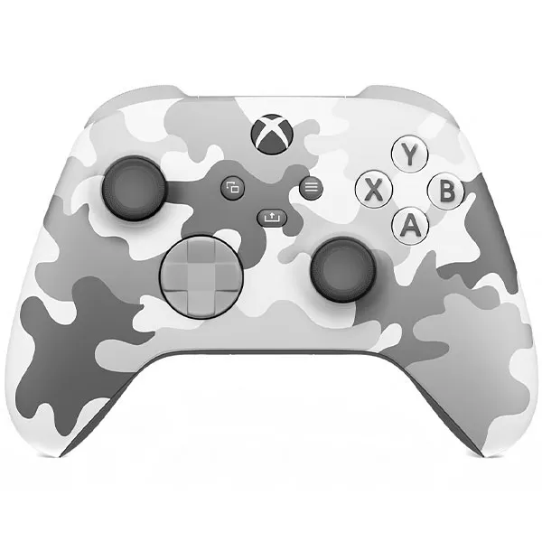JOYSTICK MICROSOFT X-BOX WIRELESS ARCTIC CAMO BRANCO/CINZA SG