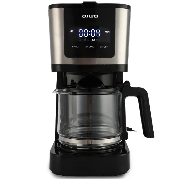 CAFETEIRA AIWA AW-CD9423 DIGITAL 900WATTS 220V/50/60HZ PRETO/SILVER