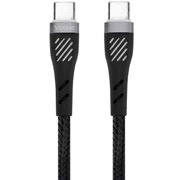 CABO  USB-C USB-C YOOKIE CB65 1METRO PRETO