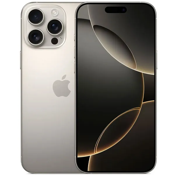 Apple iPhone 16 Pro Max A3296 256GB/8GB RAM de 6.9" 48+48+12MP/12MP - Natural Titanium (Anatel)