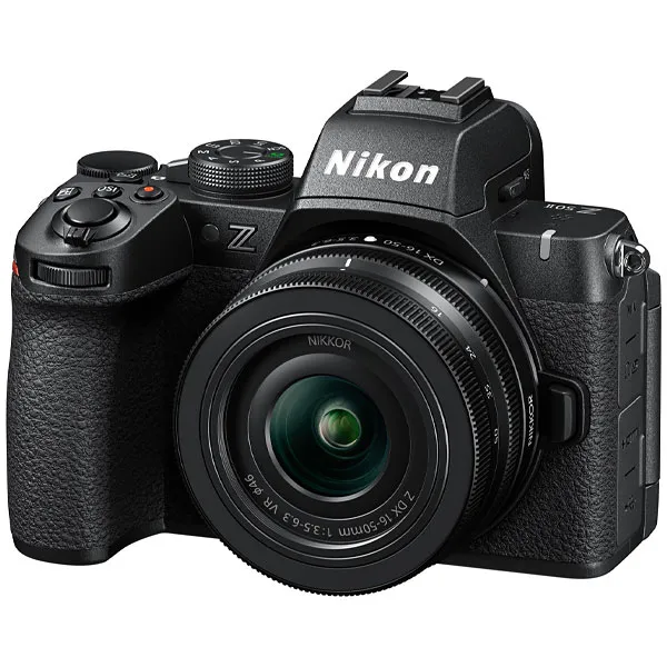 Câmera Nikon Z50 DX Kit Wi-Fi/Bluetooth con Lente DX Nikkor Z 16-50 mm