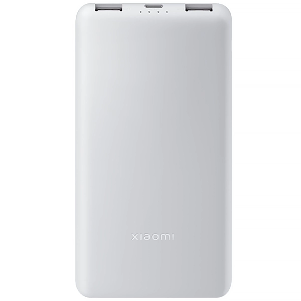 CARREGADOR PORTATIL USB-C XIAOMI P16ZM 10000MAH LITE 3SAIDA CINZA