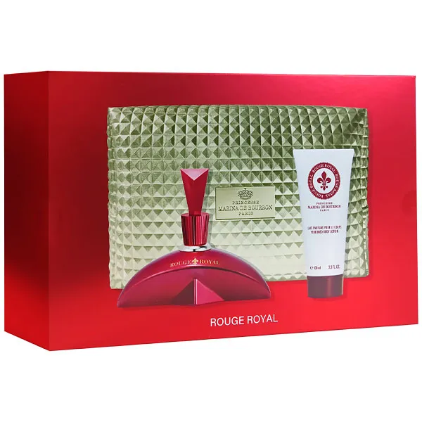 PERFUME FEMININO MARINA DE BOURBON ROUGE ROYAL 100+BODY100+NEC KT(0243
