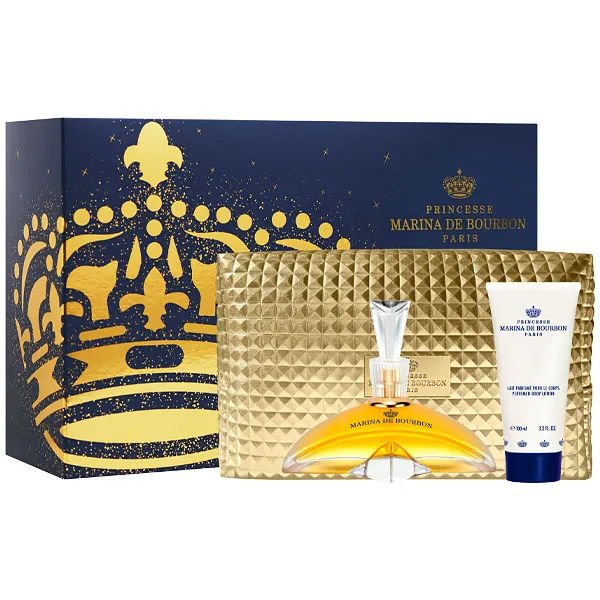 PERFUME FEMININO MARINA DE BOURBON CLASSIQUE 100+BODY100+NEC KIT(42242