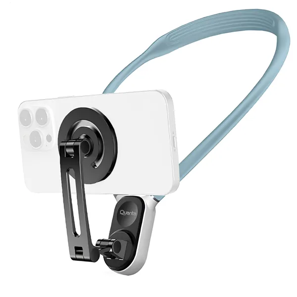 SUPORTE CEL QUANTA QTSCF410 P/PESCOCO 4EM1 AZUL