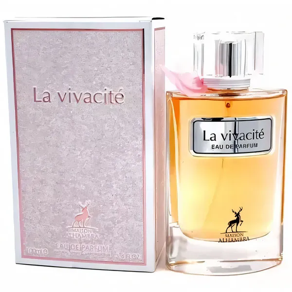 PERFUME FEMININO ARABE MAISON ALHAMBRA LA VIVACITE EDP 100ML (730188).