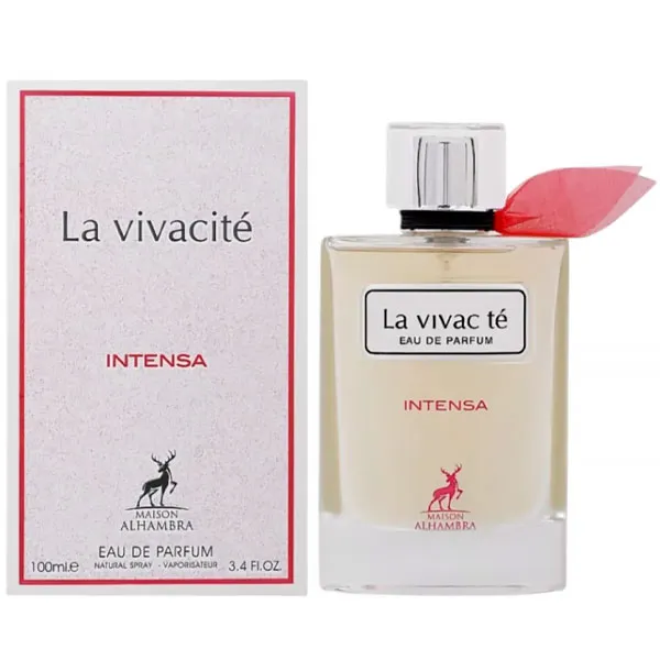 PERFUME FEMININO ARABE MAISON ALHAMBRA LA VIVACITE INTENSA EDP100(954.