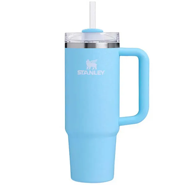 Vaso Térmico Stanley Quencher H2.0 Flowstate Tumbler de 887 ml - Powder Blue Crush