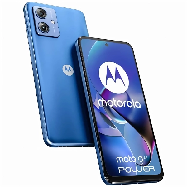 Smartphone Motorola Moto G54 Power 5G XT2343-6 NFC Nano + eSIM 256GB 12GB RAM de 6.5" 50+8MP 16MP - Pearl Blue