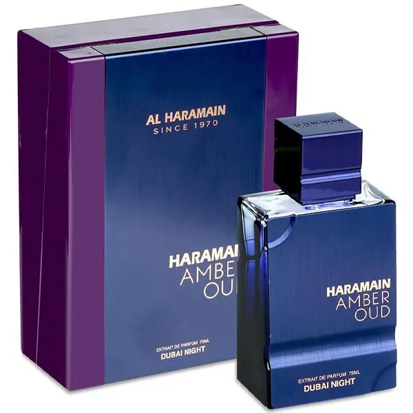 PERFUME UNISSEX ARABE AL HARAMAIN AMBER OUD DUBAI NIGH EXTRAIT  75(897