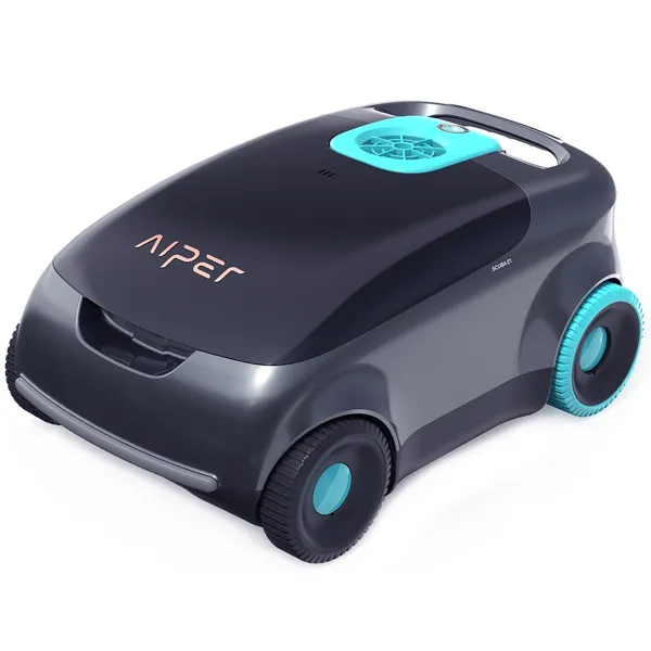 Robot Aspirador para Piscina Aiper Scuba E1 com 38 watts Bivolt - Cinza/Preto