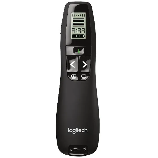 PRESENTER LOGITECH R800 LASER 2.4GHZ WIRELESS USB PRETO
