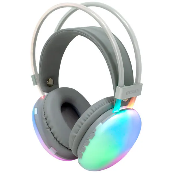 FONE BT SATELLITE AE-9079 PURE BASS C/MICROFONE ARCO SILVER/CINZA