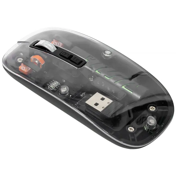 Mouse Sem Fio Satellite A-771G até 1.600 DPI com Bluetooth - Preto