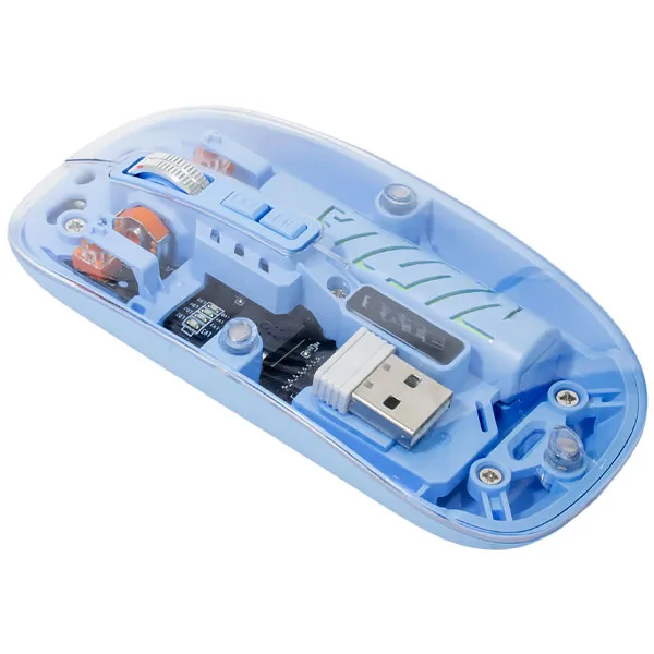 MOUSE SATELLITE A-774G DUAL MODE WIRELESS OPTICO AZUL