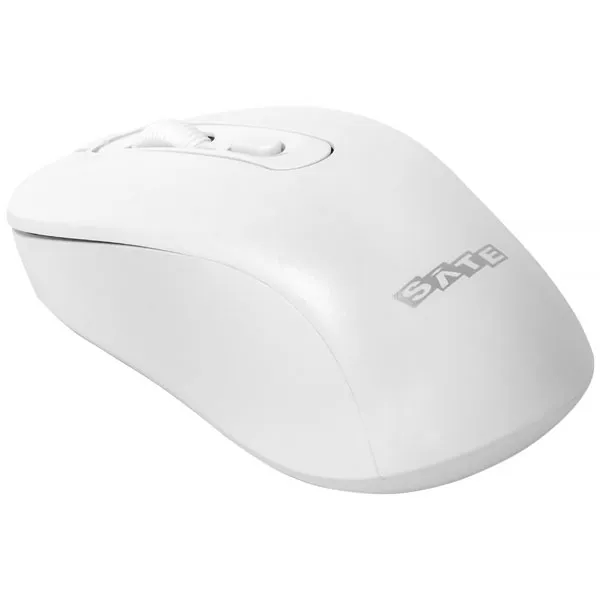 Mouse Sem Fio Satellite A-762G até 1.600 DPI com Bluetooth - Branco