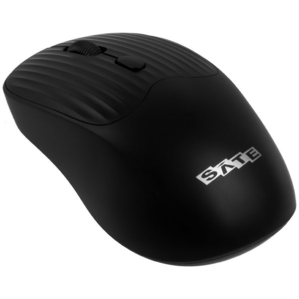 MOUSE SATELLITE A-791G WIRELESS OPTICO PRETO