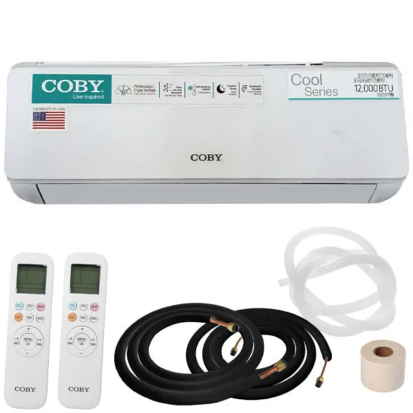 AR CONDICIONADO COBY CY-AC-INV-12K-220V-R32H 12K INVERTER(PY/ARG)+KIT