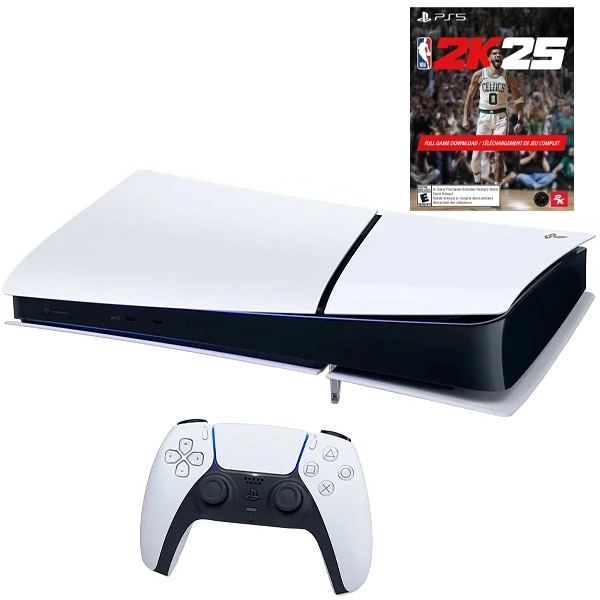 Console Sony PlayStation 5 Slim Digital Edition 1TB CFI-2015 8K + Jogo NBA 2K25