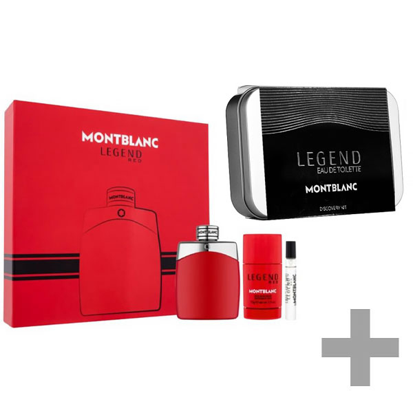 PERFUME MASCULINO MONTBLANC LEGEND RED EDP100+7.5M+DEO75+DISC KT(0400)