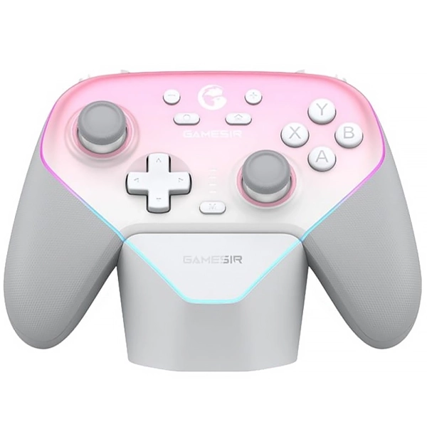 Control Inalámbrico GameSir Super Nova T4n Pro para PC/Switch/Smartphone + Base de Carga