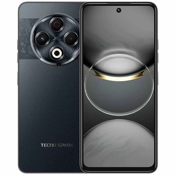 Smartphone TECNO Spark 30 KL6 NFC Dual SIM de 256GB/8GB RAM de 6.78" 64MP/13MP - Stellar Shadow (1 Ano de Garantia)