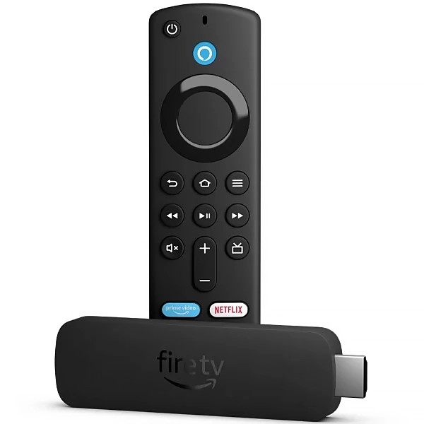 ADAPTADOR TV AMAZON FIRE TV STICK 4K 2GEN C/CONTROLE (5505)PRETO