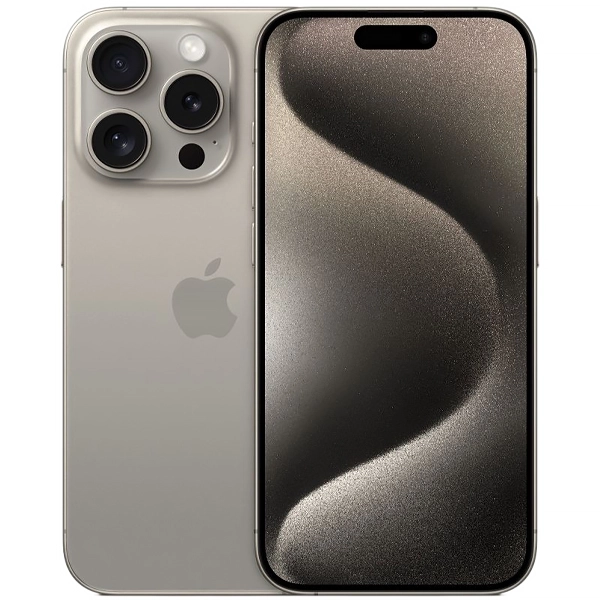 Apple iPhone 15 Pro A2848 eSIM 128GB/8GB RAM de 6.1" 48+12+12MP/12MP - Natural Titanium (S/ Lacre)