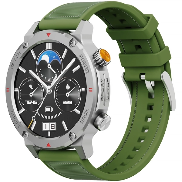 RELOGIO IMILAB (XIAOMI) IMIKI EXPLORER SCOUT C1 SMART WATCH SILVE/VERD