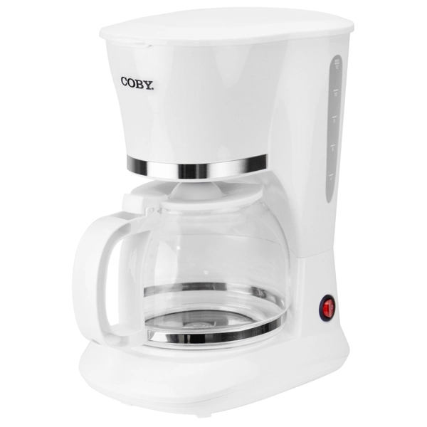 Cafeteira Coby CY3330-2084W 750 watts 120V ~ 60Hz - Branco