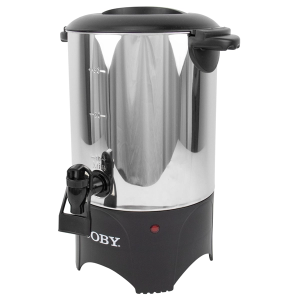 CAFETEIRA COBY CY3396-CF4.5K-220 INOX 1000WATTS 220V/50HZ SILVER/PRETO