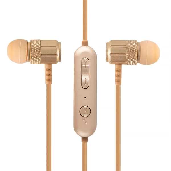 FONE BT MAGNAVOX MBH5121 C/MICROFONE DOURADO