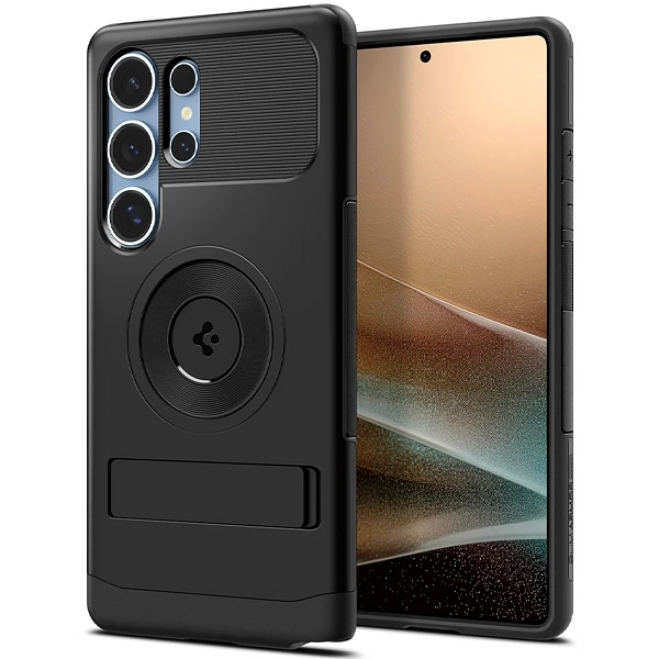 CAPA CEL SPIGEN GALAXY S25 ULTRA 6.9" ACS08909 MAGFIT SLIM ARMOR PRETO