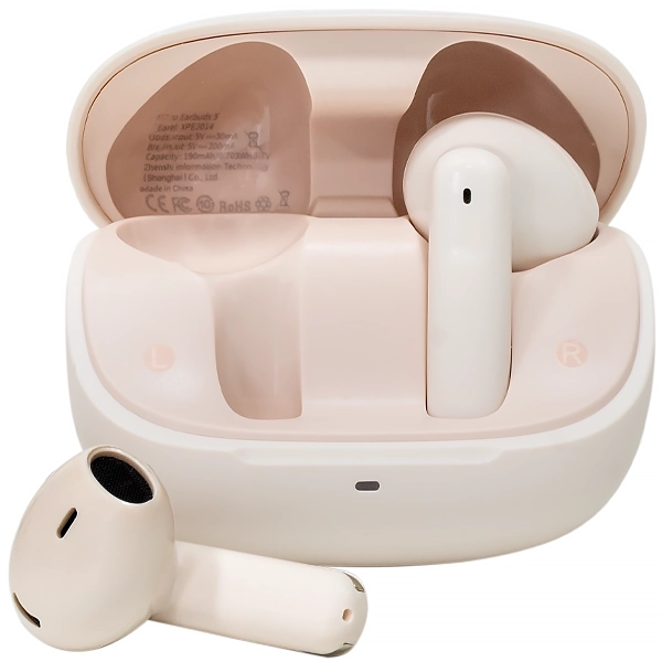 FONE BT MIBRO (XIAOMI) EARBUDS 5 XPEJ014 C/MICROFONE ROSA CLARO