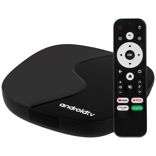 TV BOX  V96 ANDROIDTV 8K ULTRA HD (2GB+16GB) NETFLIX PRETO