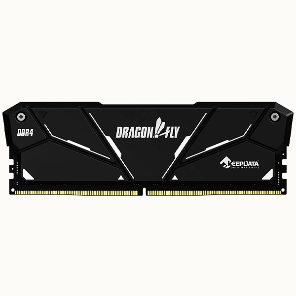 MEMORIA PC KEEPDATA DRAGONFLY DDR4 3600MHZ 16GB KDH36C18B/16G PRETO