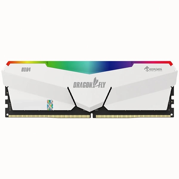 MEMORIA PC KEEPDATA DRAGONFLY DDR4 3600MHZ 16GB KDHRGB36C18W/16G BRANC