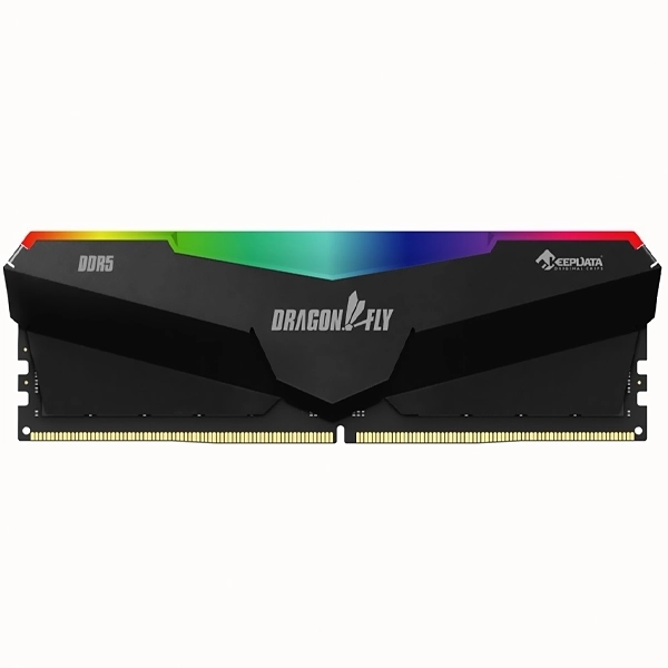 MEMORIA PC KEEPDATA DRAGONFLY DDR5 6000MHZ 16GB KDHRGB60C38B/16G PRETO