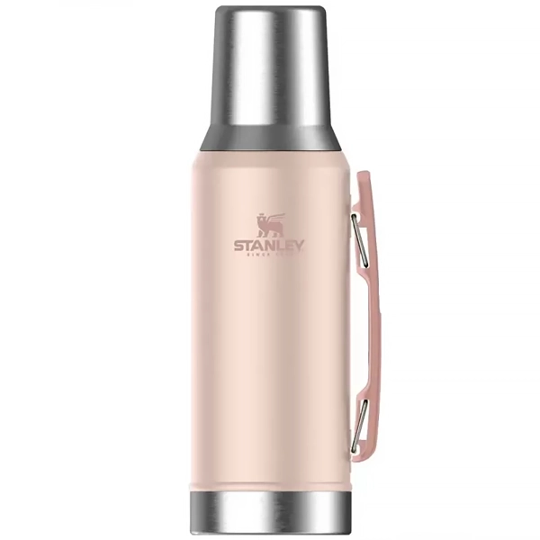 GARRAFA TERMICA STANLEY 297-018 MATE SYSTEM ROSA CLARO 1.2L