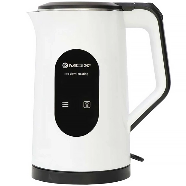 JARRA ELETRICA MOX MO-EK24 INOX 3LITROS 220V/50/60HZ BRANCO/PRETO